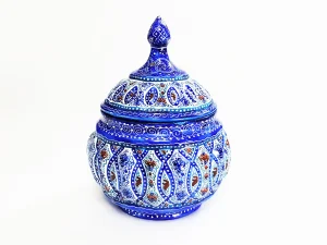 قندان مسی میناکاری شده اصفهان