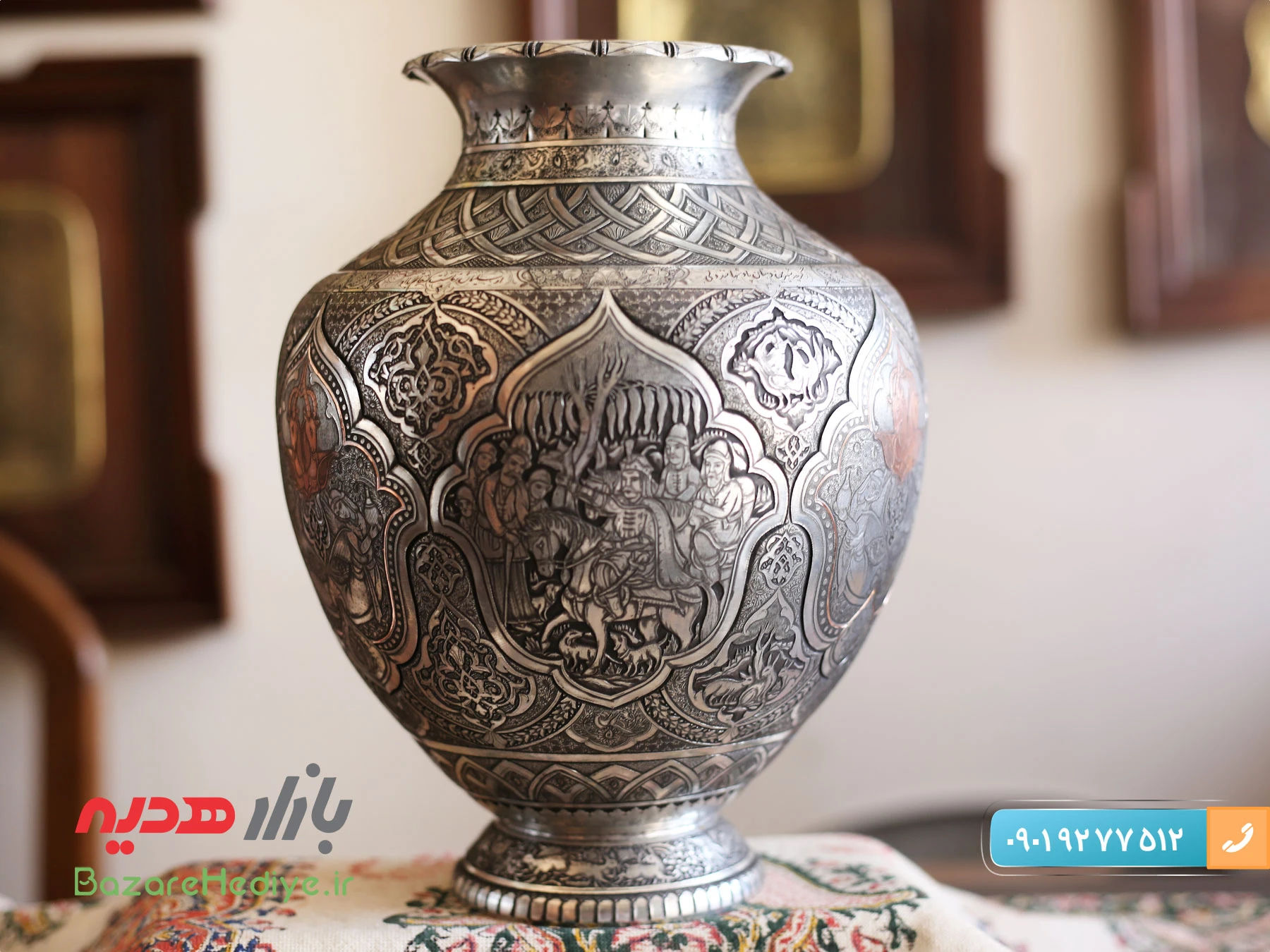 قلمزنی اصفهان هنر اصیل ایرانی