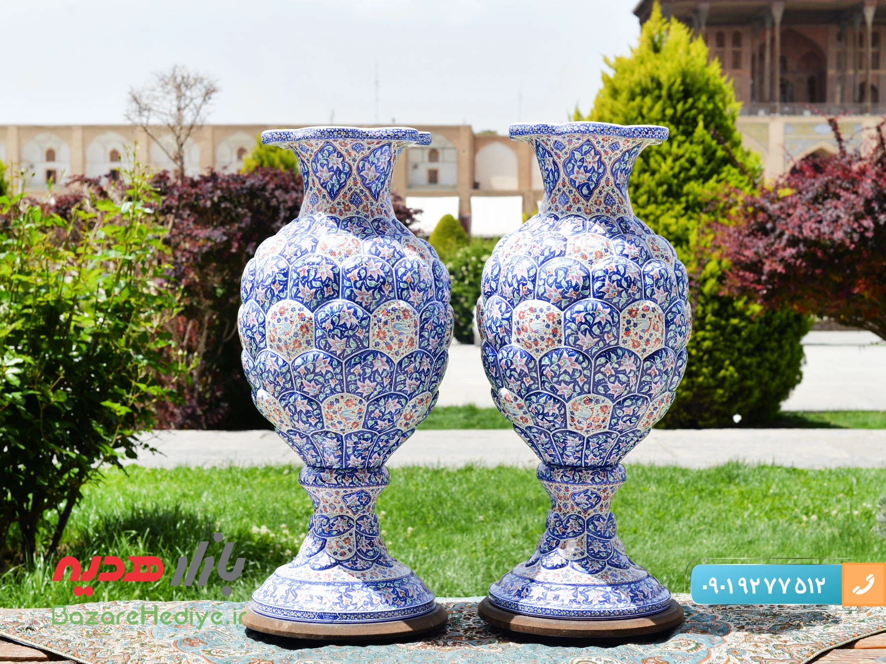 میناکاری اصفهان جلوه زیبایی هنر ایرانی و سوغاتی نفیس