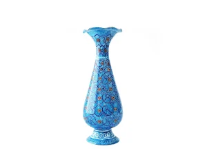 گلدان اسلیمی مینا کاری