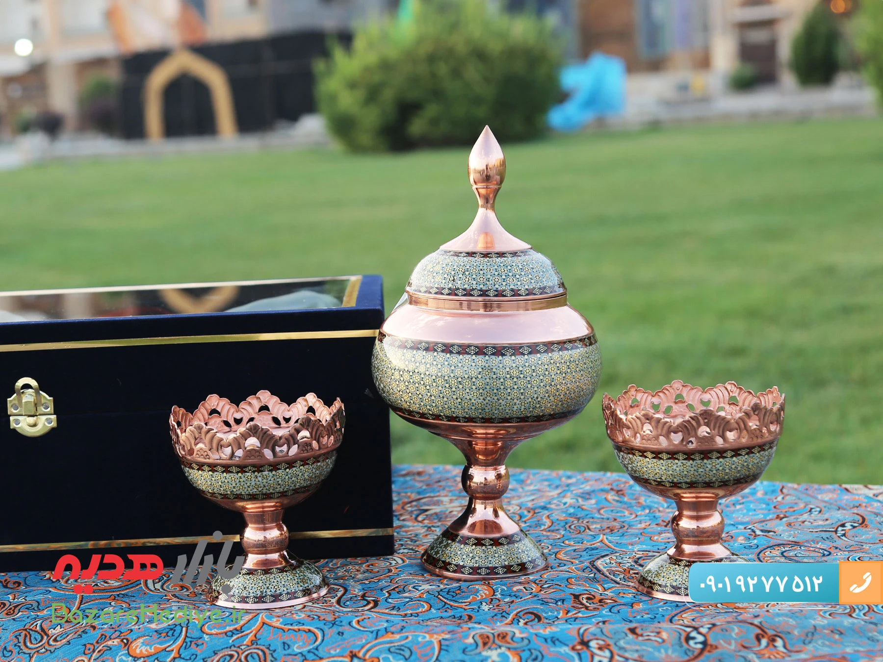 خاتم کاری اصفهان نمونه زیبای هنر اصیل پارسی