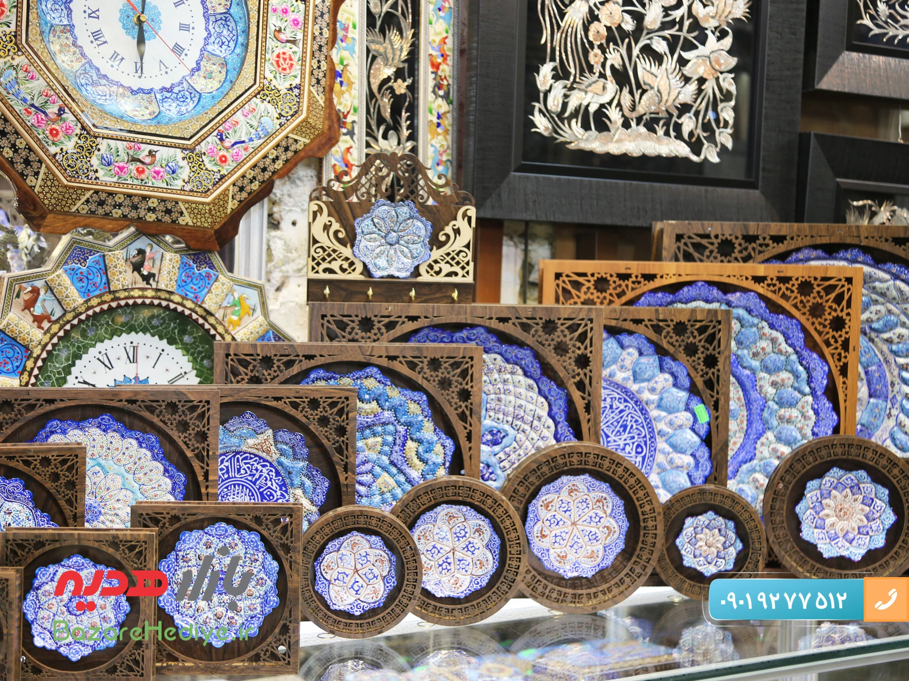 میناکاری اصفهان جلوه زیبایی هنر ایرانی و سوغاتی نفیس