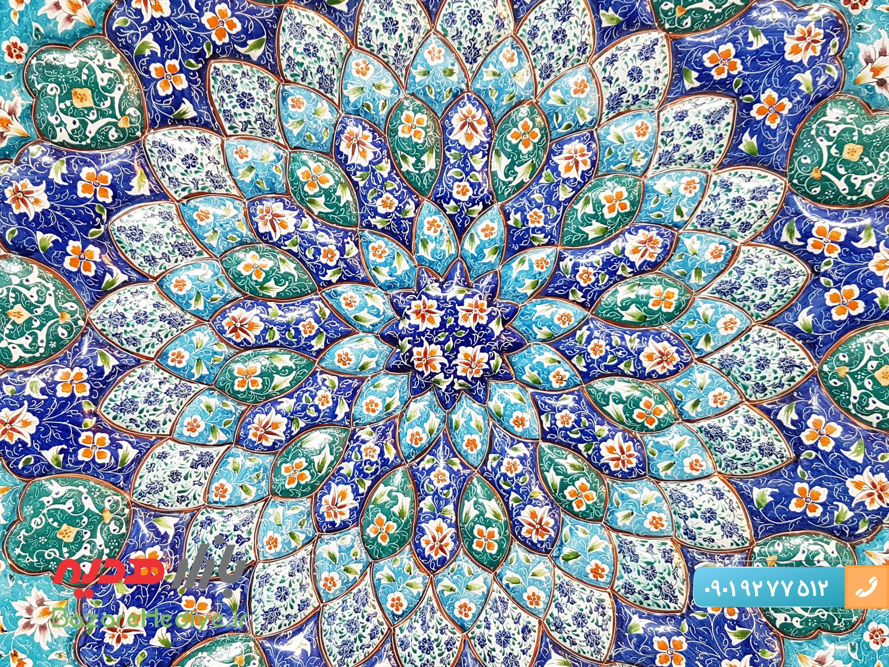 میناکاری اصفهان جلوه زیبایی هنر ایرانی و سوغاتی نفیس