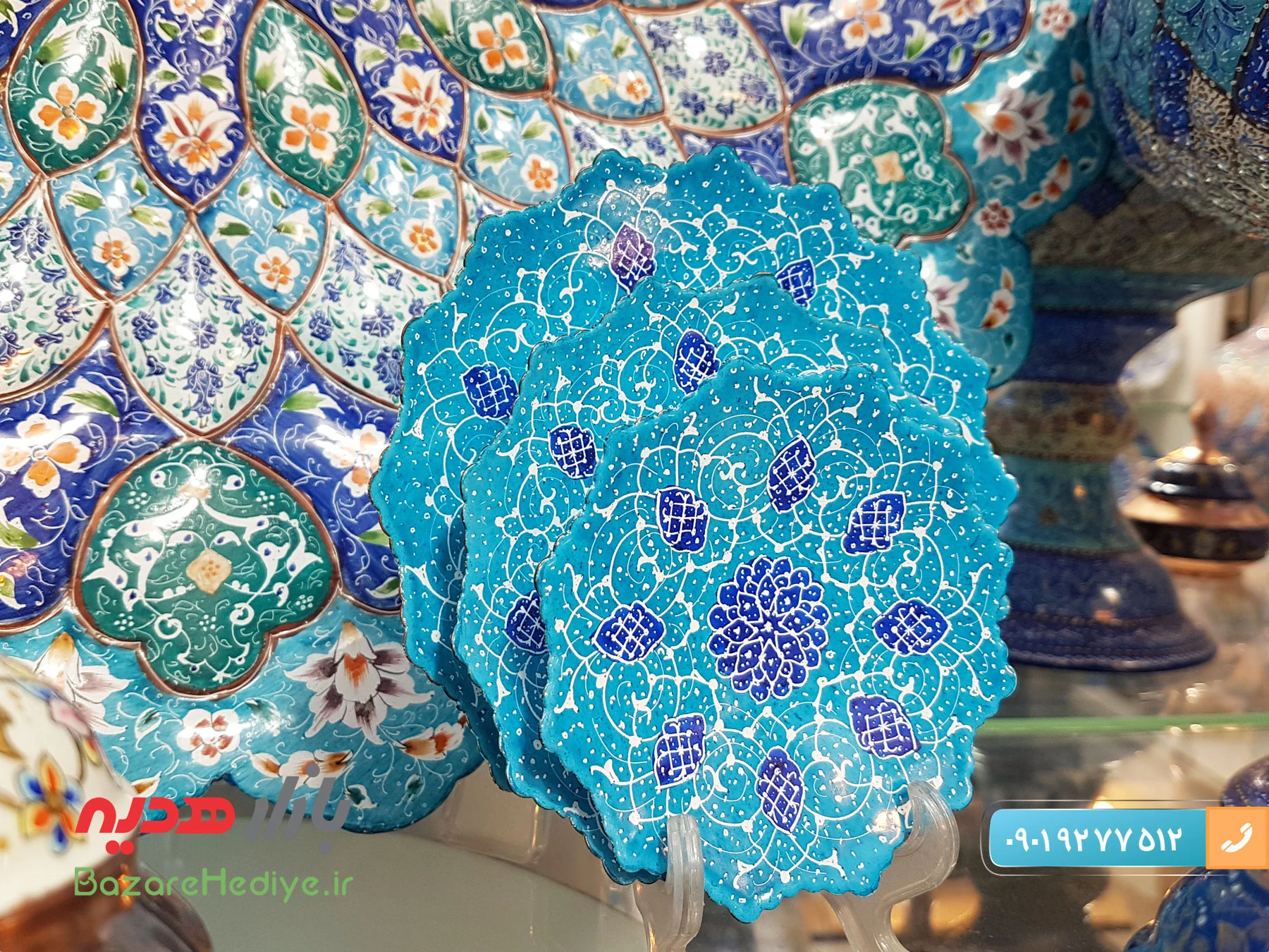 میناکاری تهران و صنایع دستی ایران برای هدایای تبلیغاتی