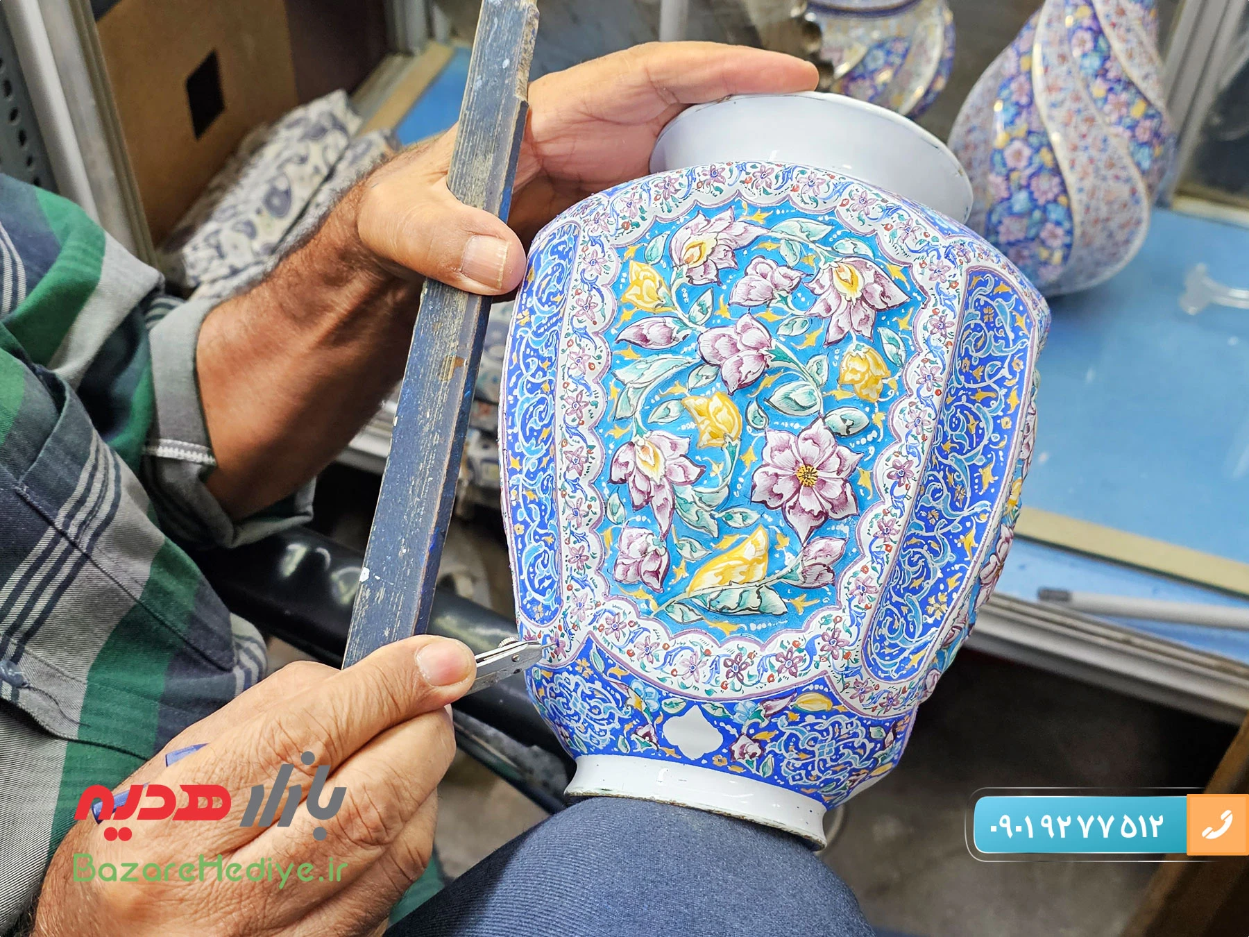 میناکاری تهران و صنایع دستی ایران برای هدایای تبلیغاتی