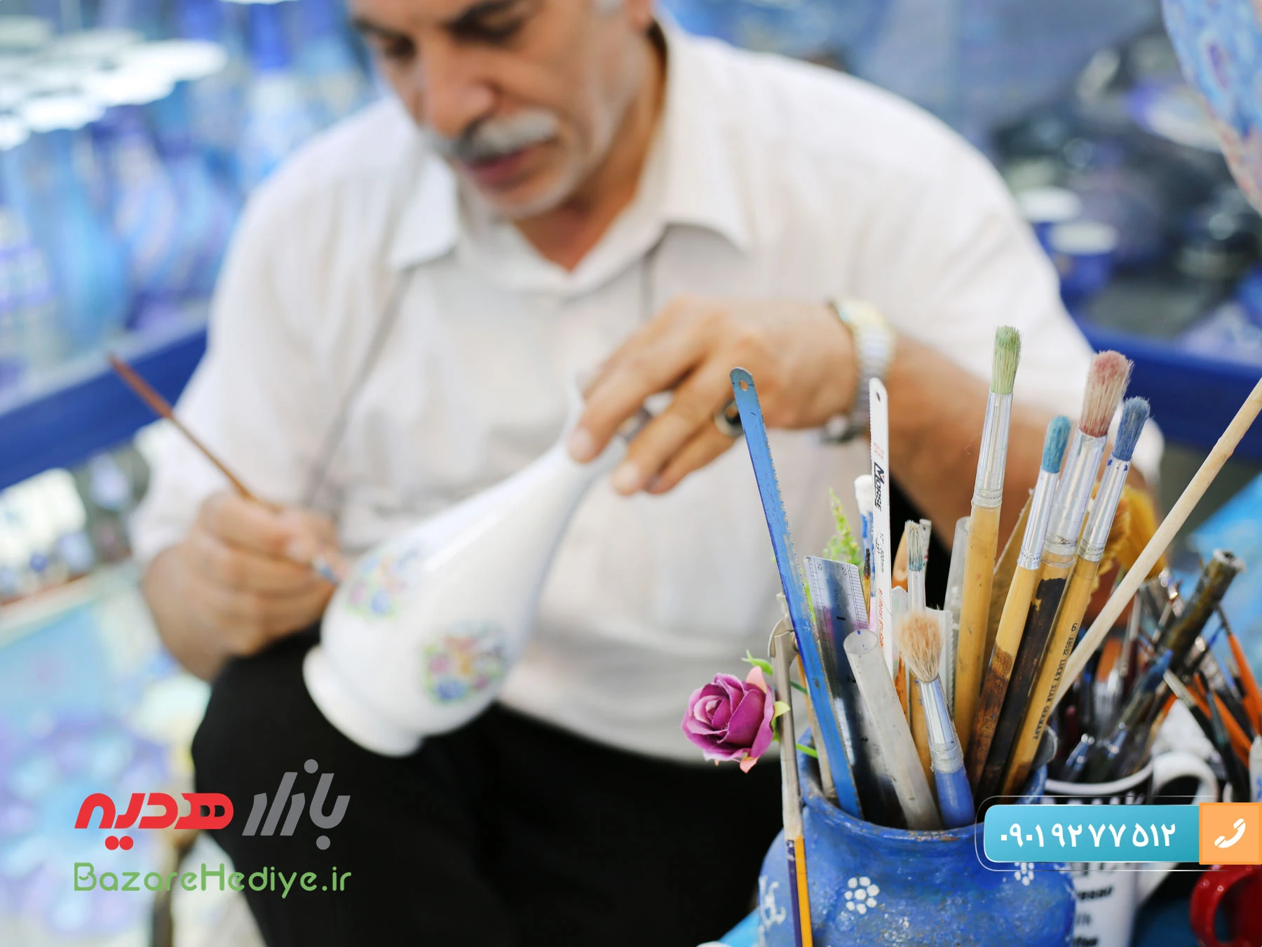 میناکاری تهران و صنایع دستی ایران برای هدایای تبلیغاتی