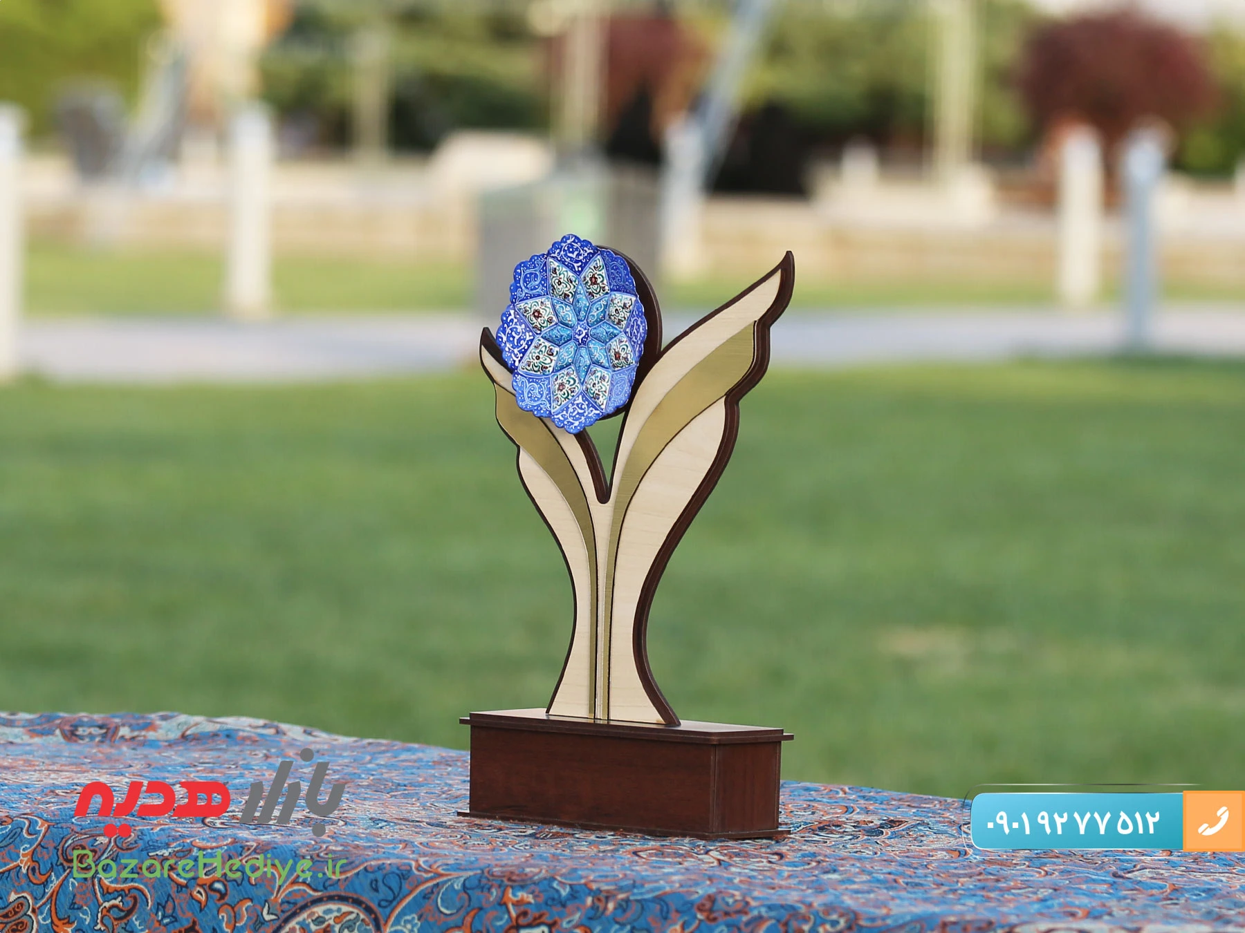 تندیس میناکاری بهترین هدیه صنایع دستی