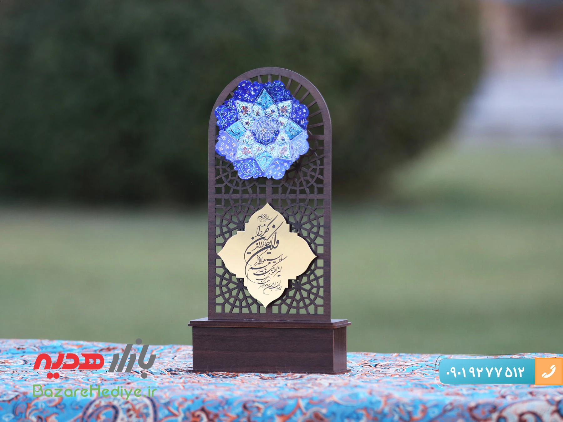 تندیس میناکاری بهترین هدیه صنایع دستی