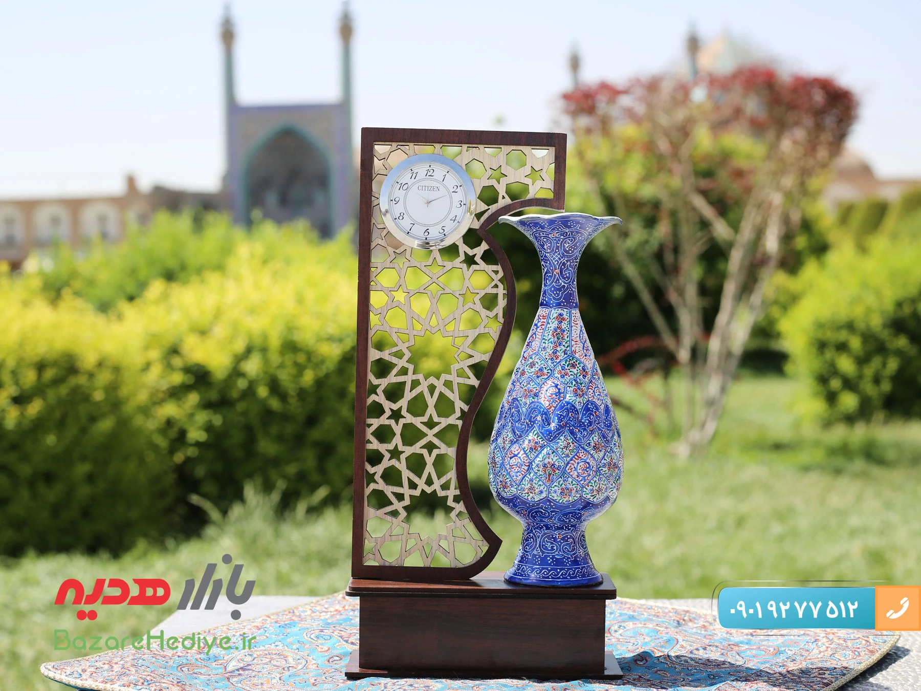 تندیس میناکاری بهترین هدیه صنایع دستی