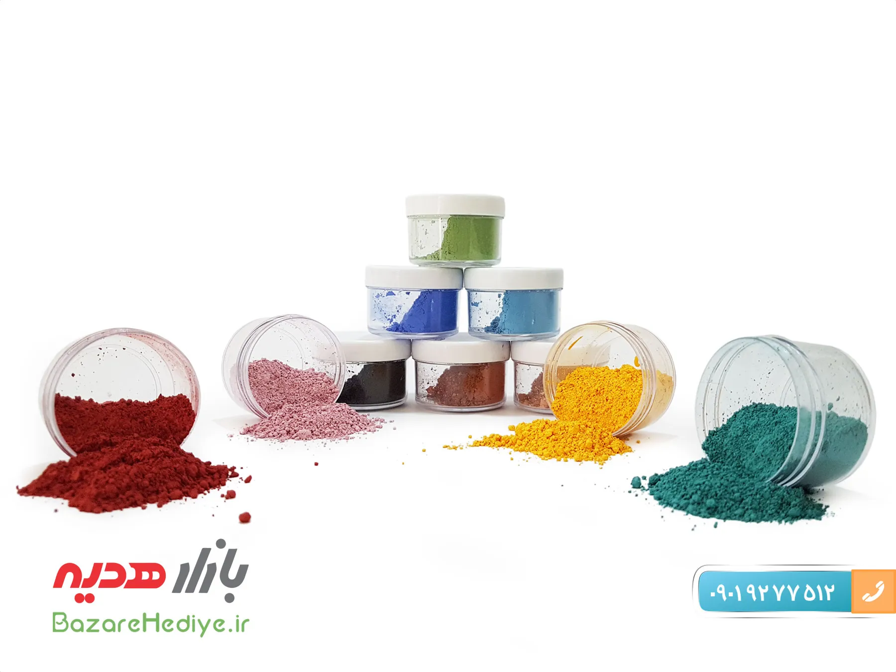 رنگ میناکاری روی مس اصفهان {پکیج ۱۰ تایی}