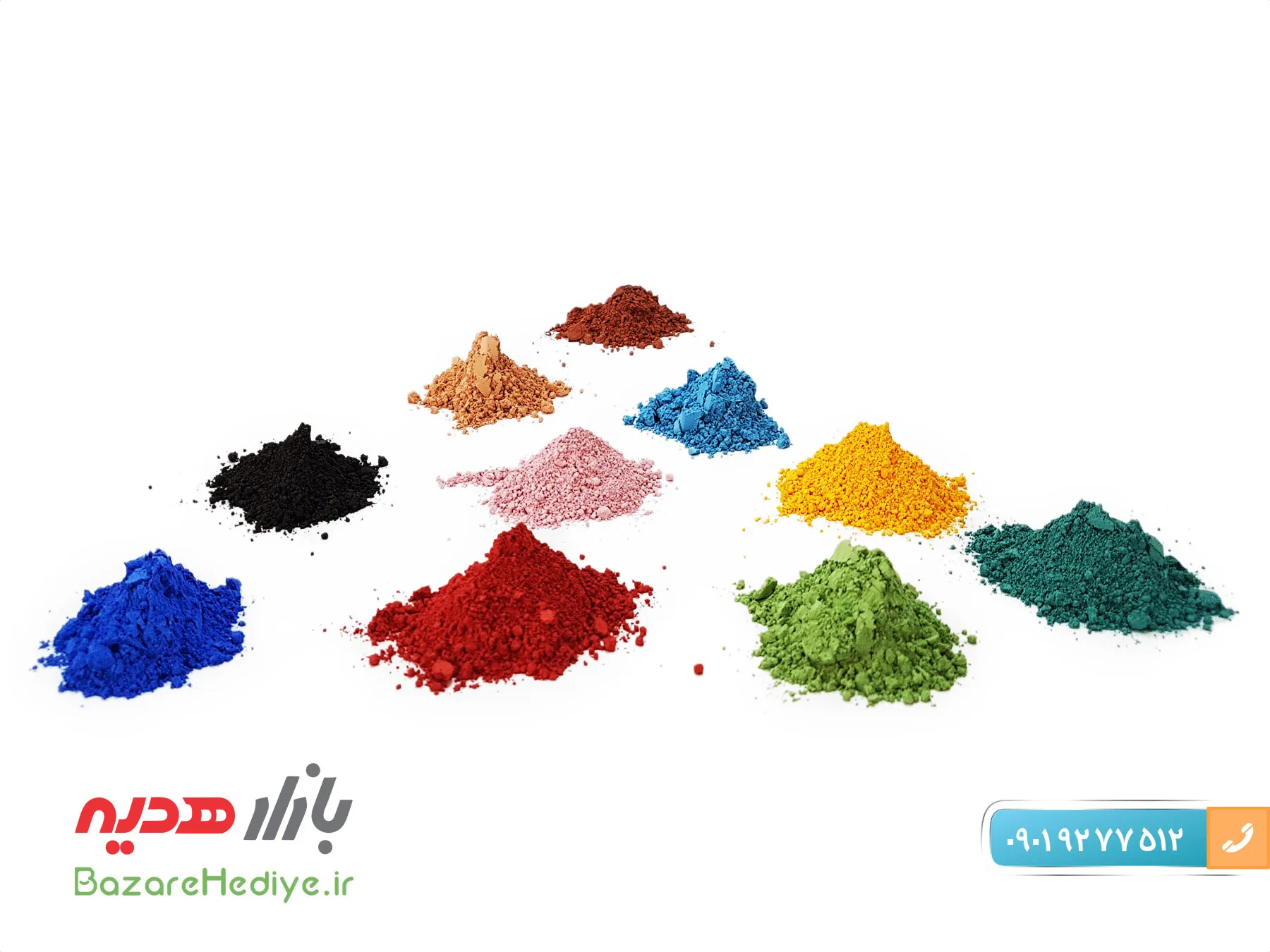 رنگ میناکاری روی مس اصفهان {پکیج ۱۰ تایی}