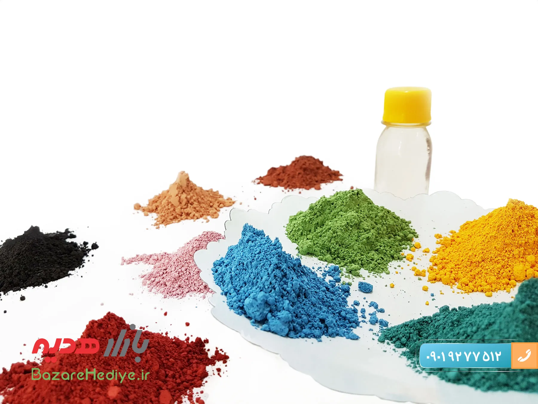 رنگ میناکاری روی مس اصفهان {پکیج ۱۰ تایی}