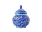 قندان اسلیمی میناکاری شده اثر استاد اسماعیلی