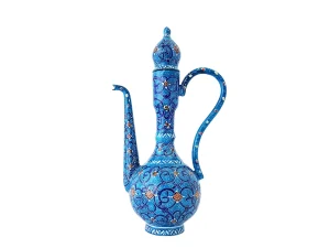 گلاب پاش مسی ميناکاری اسماعيلی ۱۵ سانتی متر