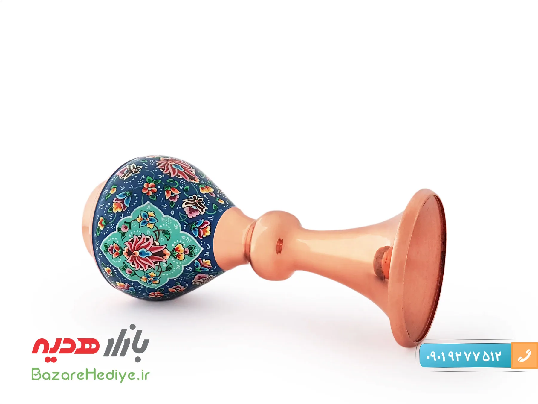 گلدان مس و پرداز اصفهان