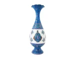 گلدان ترنج ۲۵ سانتی میناکاری استاد اسماعیلی