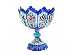 میوه خوری مسی میناکاری شده اصفهان
