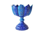 میوه خوری پایه دار میناکاری ۲۰ سانتی متری