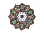 ساعت دیواری میناکاری و خاتم کاری اصفهان