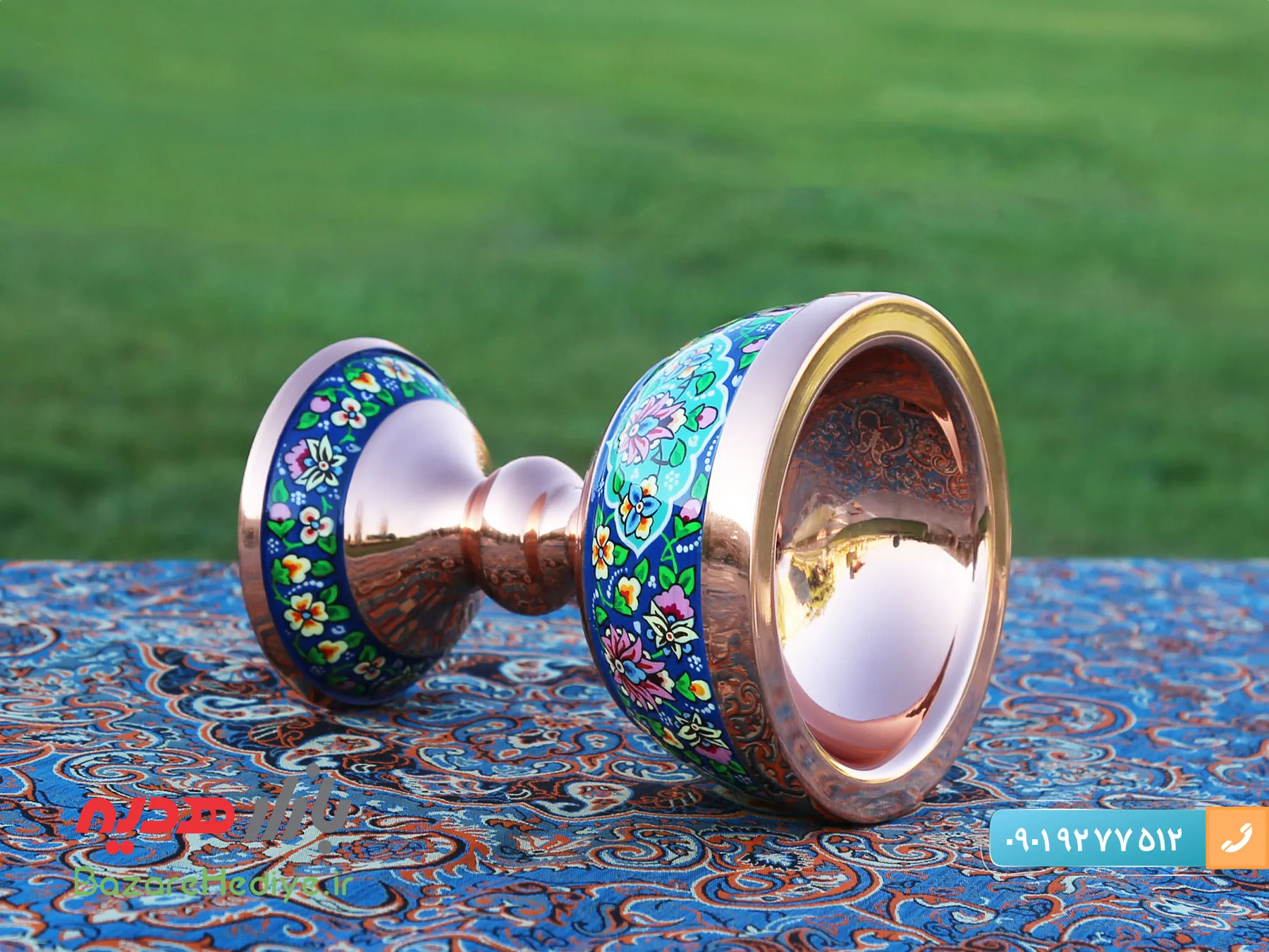 سنگاب مس و پرداز اصفهان ارتفاع ۱۶ سانتی