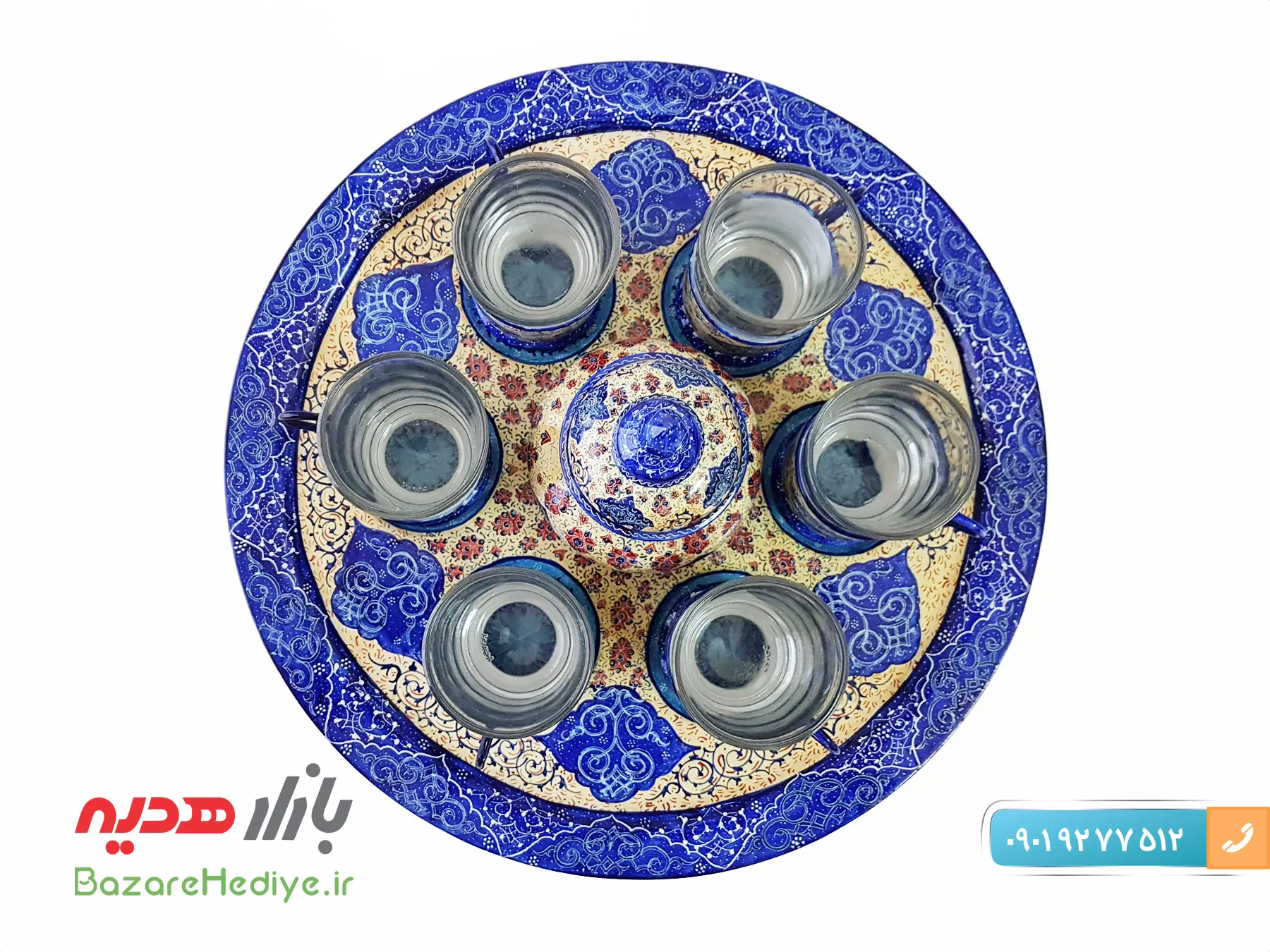 سرویس چای خوری میناکاری