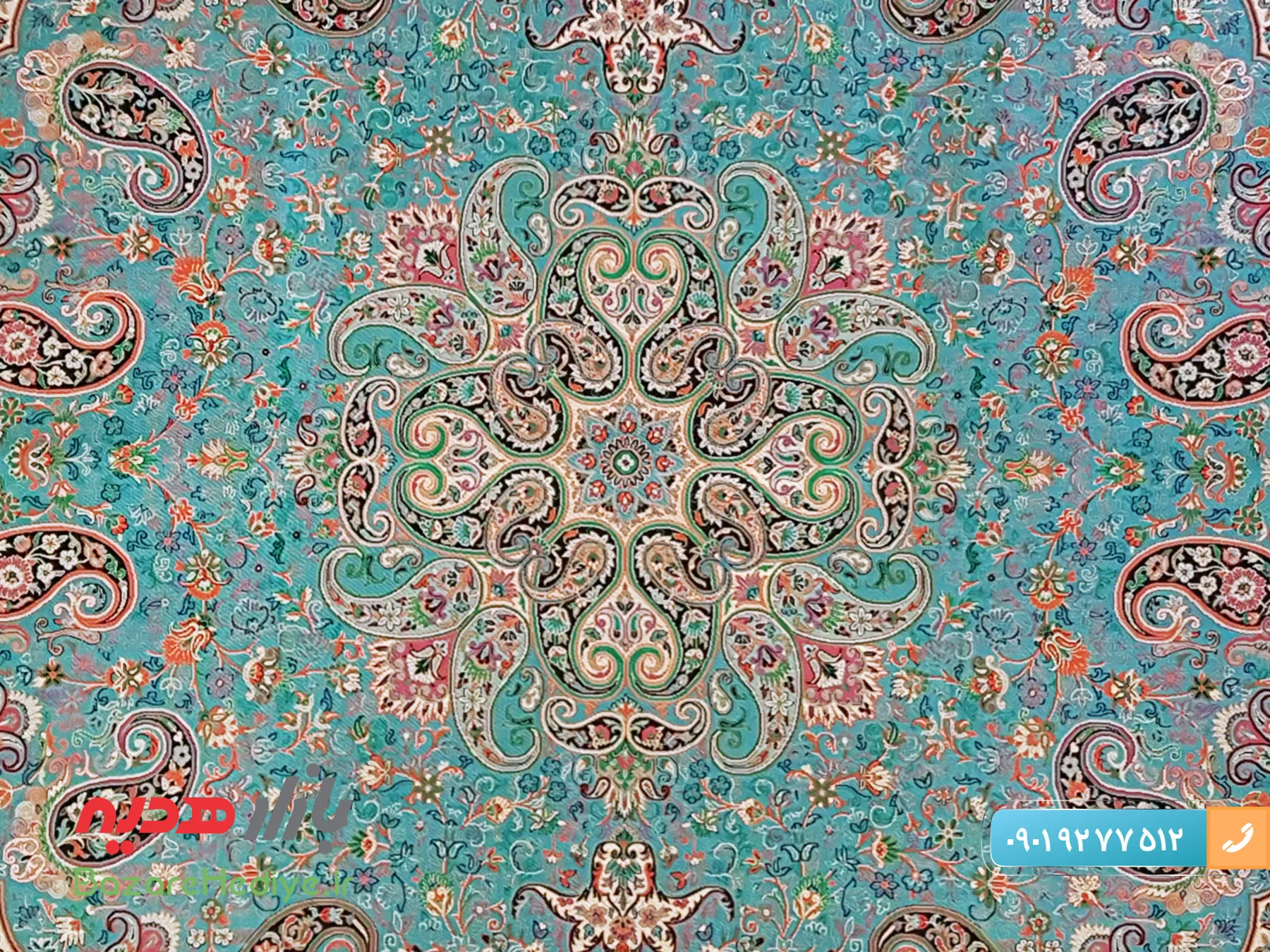ست ترمه ۵ تکه هاشمی طرح شاه پسند ممتاز