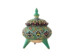 شکلات خوری میناکاری روی سفال