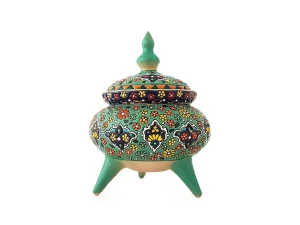 شکلات خوری میناکاری روی سفال