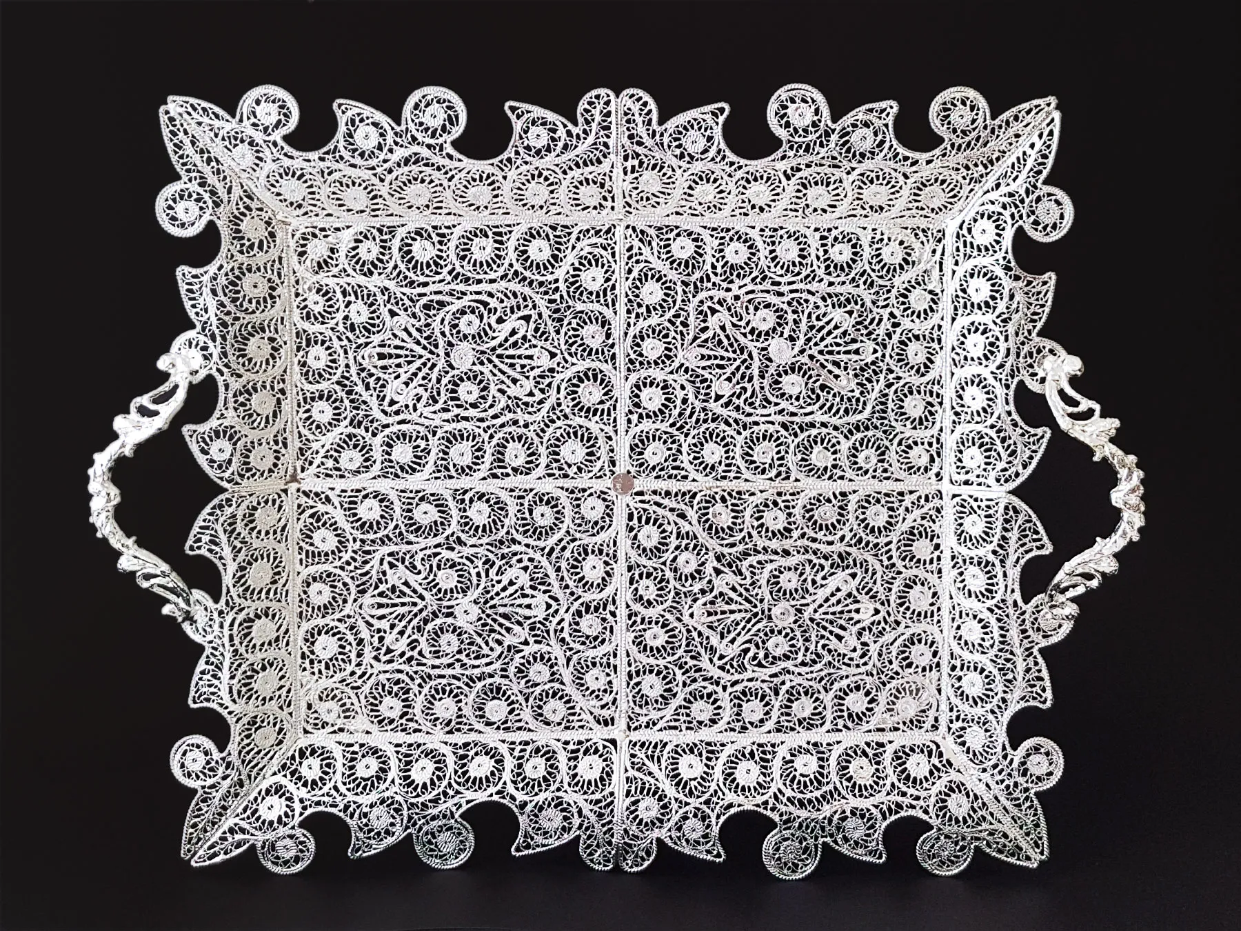 سینی ملیله کاری اصفهان