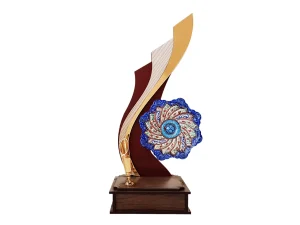 تندیس جا قلمی میناکاری شده