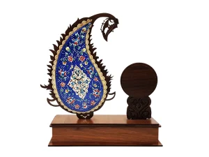 تندیس میناکاری کرشمه طرح بته جقه