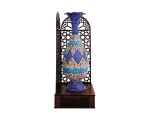 تندیس گلدان میناکاری ۲۵ سانتی طرح معراج